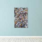 Stonebeach by Johannes Stötter キャンバスプリント (インサイチュ (ウッドフロア))