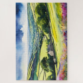 "Stonedale"ワイドな風景ヨークシャーDalesシーン ジグソーパズル (縦)