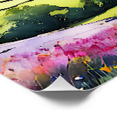 "Stonedale"ワイドな風景ヨークシャーDalesシーン ポスター (コーナー)