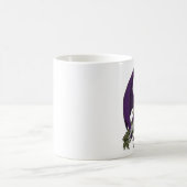 Stonefireのドラゴンは(紫色のドラゴン) 11ozマグの頂点に達します コーヒーマグカップ (中央)
