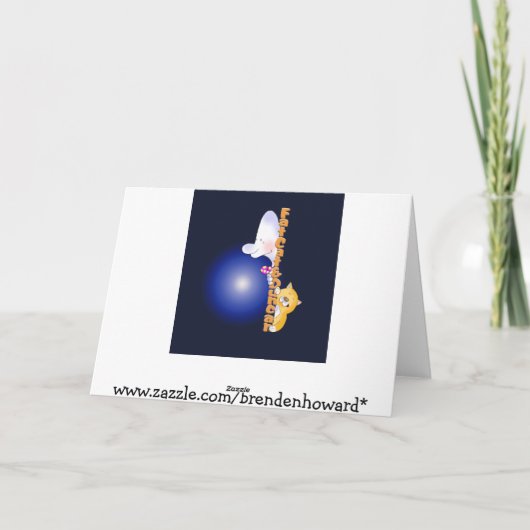 stonehengeの誕生日の息子 カード (裏面)