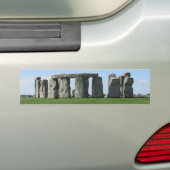 Stonehengeイギリスの写真 バンパーステッカー (車上)