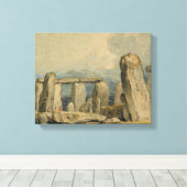 Stonehengeキャンバス印刷 キャンバスプリント (インサイチュ (ウッドフロア))