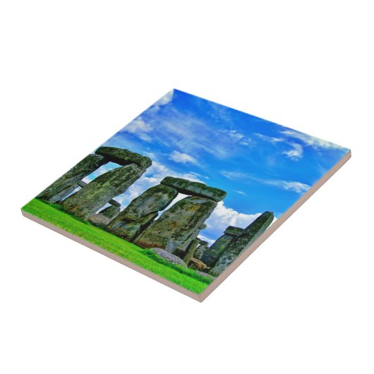 Stonehenge、イギリス タイル (側面)