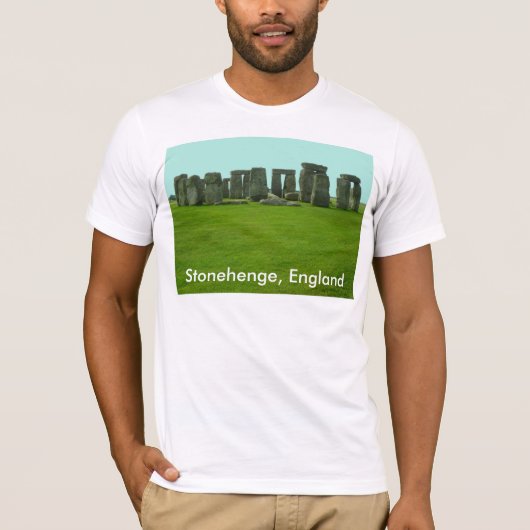 Stonehenge、イギリス Tシャツ (正面)