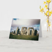 Stonehenge カード (黄色い花)