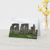 Stonehenge カード (黄色い花)