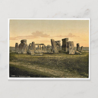 Stonehenge、ソールズベリー、イギリスまれなPhotochrom ポストカード