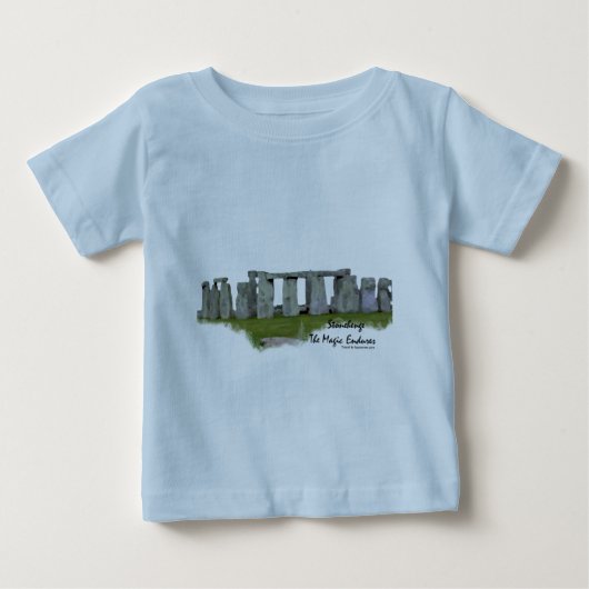 Stonehenge ベビーTシャツ (正面)