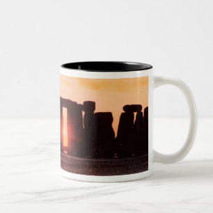 Stonehenge、冬至 ツートーンマグカップ