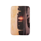 Stonehenge、冬至 バスマット (正面縦)