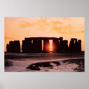 Stonehenge、冬至 ポスター