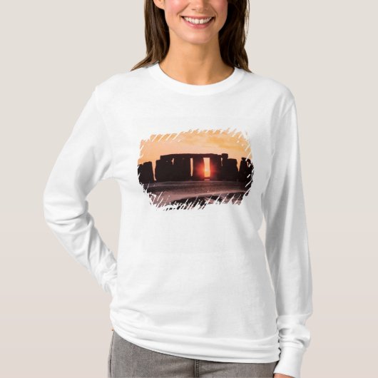 Stonehenge、冬至 Tシャツ (正面)