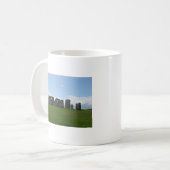Stonehenge – 古代のモニュメント風景写真 コーヒーマグカップ (正面左)