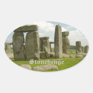 Stonehenge 楕円形シール