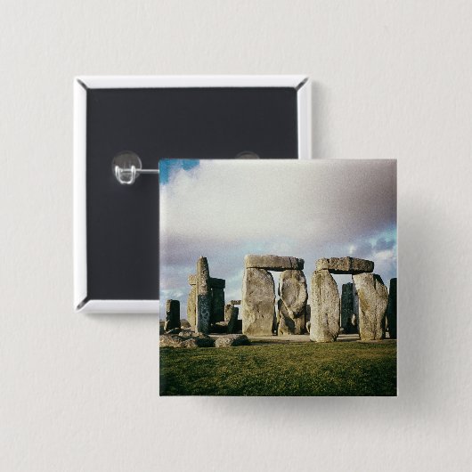 Stonehenge 缶バッジ (正面&裏面)