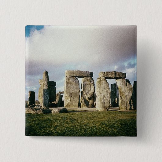 Stonehenge 缶バッジ (正面)