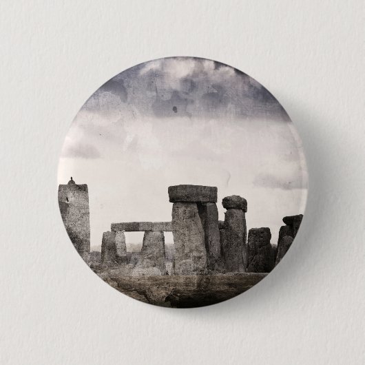 Stonehenge 缶バッジ (正面)