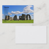 Stonehenge 12 名刺 (正面/裏面)