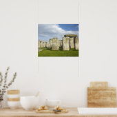 Stonehenge (circa 2500 BC), UNESCO World 3 ポスター (キッチン)