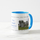 Stonehenge Customizeableのマグ マグカップ (正面右)