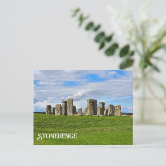 Stonehenge England ポストカード (スタンド正面)