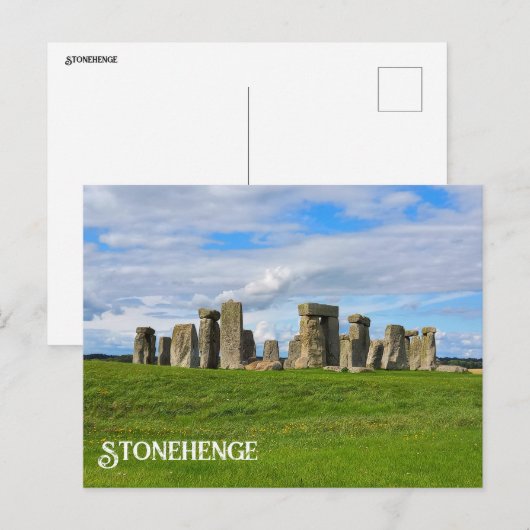 Stonehenge England ポストカード (正面/裏面)