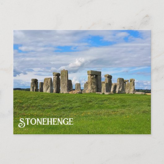 Stonehenge England ポストカード (正面)