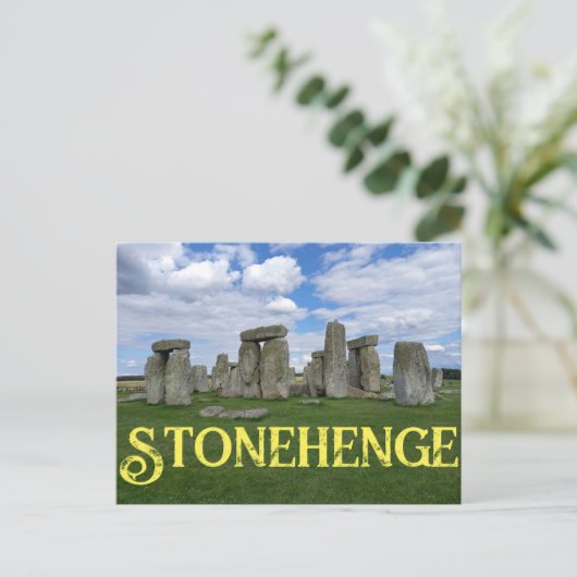 Stonehenge England ポストカード (スタンド正面)