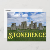 Stonehenge England ポストカード (正面/裏面)