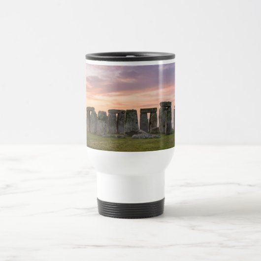 Stonehenge England Ancient Stone Circle トラベルマグ (中央)