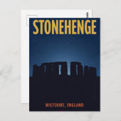 Stonehenge England Landmark ポストカード (正面/裏面)