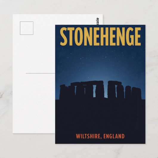 Stonehenge England Landmark ポストカード (正面/裏面)