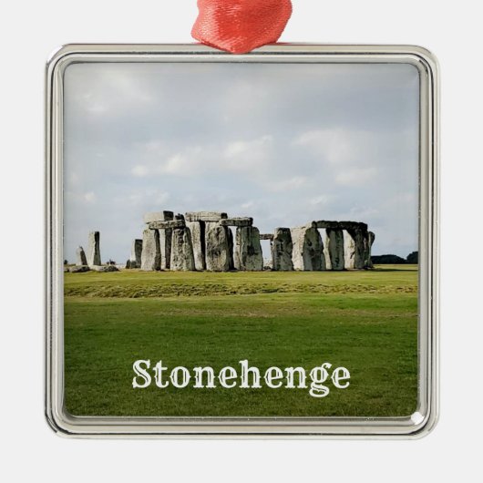 Stonehenge England Souvenir メタルオーナメント (正面)