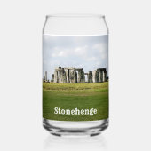 Stonehenge England Souvenir Can Glass ガラス缶 (正面)