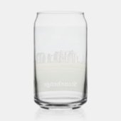 Stonehenge England Souvenir Can Glass ガラス缶 (裏面)