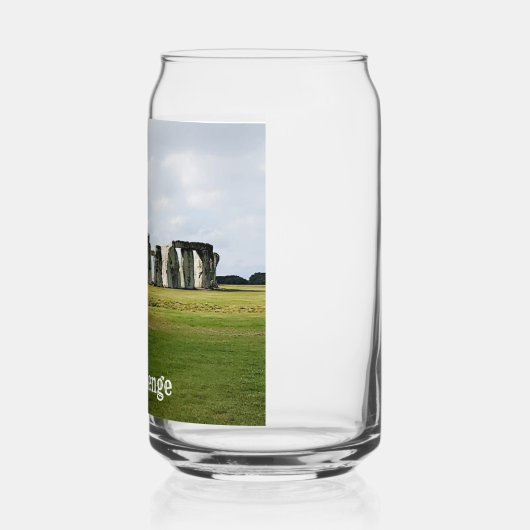 Stonehenge England Souvenir Can Glass ガラス缶 (左)