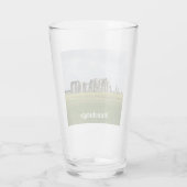 Stonehenge England Souvenir Drinking Glass タンブラーグラス (裏面)