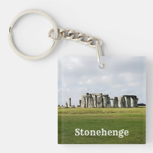 Stonehenge England Souvenir Keychain キーホルダー (正面)