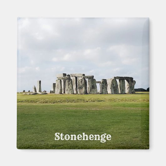 Stonehenge England Souvenir Magnet マグネット (正面)