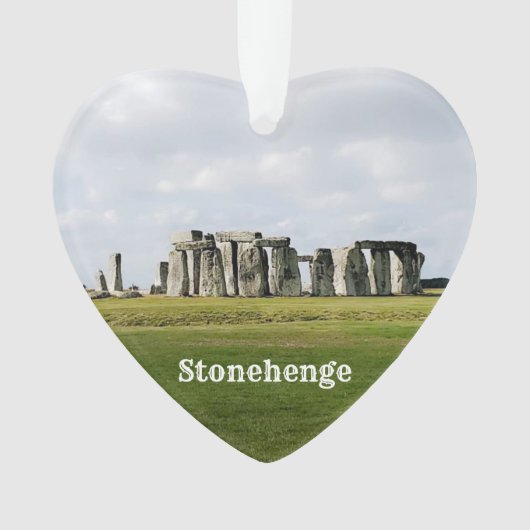 Stonehenge England Souvenir Ornament オーナメント (正面)