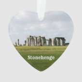 Stonehenge England Souvenir Ornament オーナメント (裏面)
