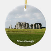Stonehenge England Souvenir Ornament セラミックオーナメント (正面)