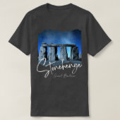 Stonehenge England Souvenir  Stonehenge At Night  Tシャツ (デザイン正面)