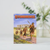 Stonehenge england Wiltshire World Heritage Site ポストカード (スタンド正面)
