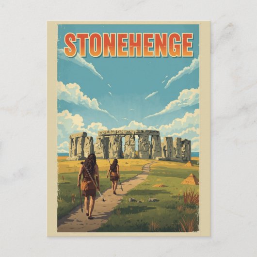 Stonehenge england Wiltshire World Heritage Site ポストカード (正面)