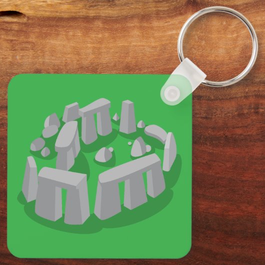 Stonehenge of England キーホルダー (裏面)