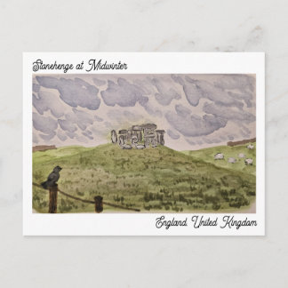 Stonehenge Postcard ポストカード