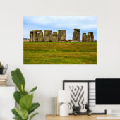 Stonehenge Scenic, England ポスター (ホームオフィス)