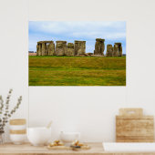 Stonehenge Scenic, England ポスター (キッチン)